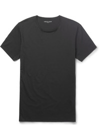 T-shirt noir Derek Rose