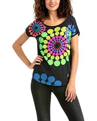 T-shirt noir Desigual