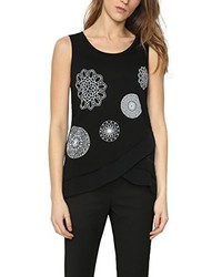 T-shirt noir Desigual