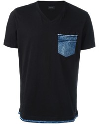 T-shirt noir Diesel