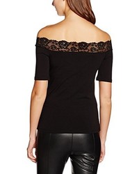 T-shirt noir Dorothy Perkins