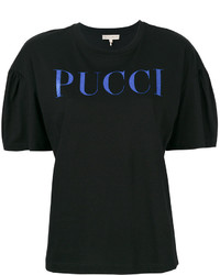 T-shirt noir Emilio Pucci