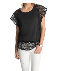 T-shirt noir Esprit