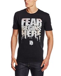 T-shirt noir Fear The Walking Dead