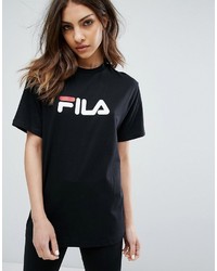 T-shirt noir Fila
