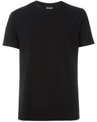 T-shirt noir Giorgio Armani
