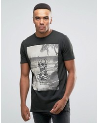 T-shirt noir Globe