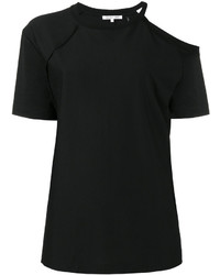 T-shirt noir Helmut Lang
