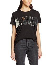 T-shirt noir Hilfiger Denim