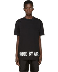 T-shirt noir Hood by Air