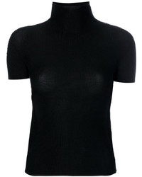 T-shirt noir Issey Miyake