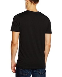 T-shirt noir Jack & Jones