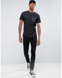 T-shirt noir Jack and Jones