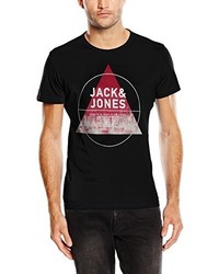 T-shirt noir Jack & Jones