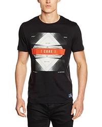 T-shirt noir Jack & Jones