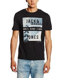 T-shirt noir Jack & Jones