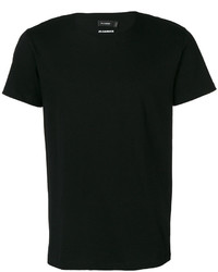 T-shirt noir Jil Sander