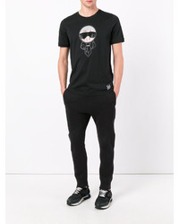 T-shirt noir Fendi
