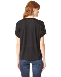 T-shirt noir Acne Studios