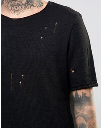 T-shirt noir Asos