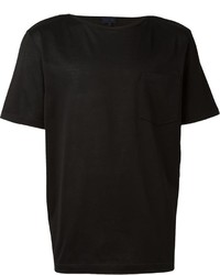 T-shirt noir Lanvin
