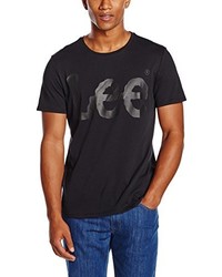 T-shirt noir Lee