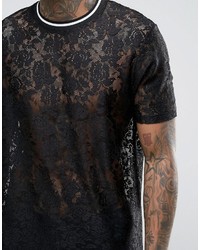 T-shirt noir Asos