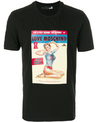 T-shirt noir Love Moschino