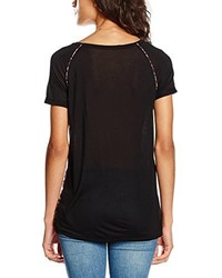 T-shirt noir Maison Scotch