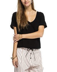 T-shirt noir Maison Scotch