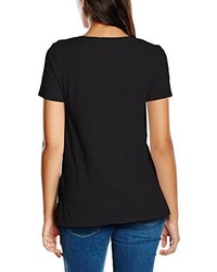 T-shirt noir Maison Scotch