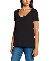 T-shirt noir Maison Scotch