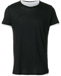 T-shirt noir Majestic Filatures