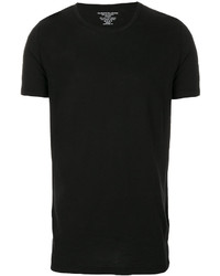 T-shirt noir Majestic Filatures