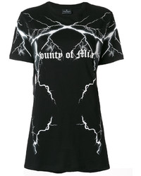 T-shirt noir Marcelo Burlon County of Milan