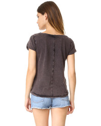 T-shirt noir Free People