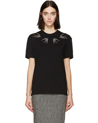 T-shirt noir MCQ