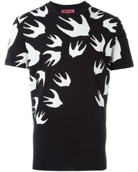 T-shirt noir McQ by Alexander McQueen