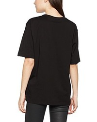 T-shirt noir Moschino