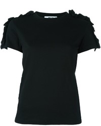 T-shirt noir MSGM