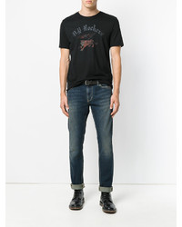 T-shirt noir John Varvatos