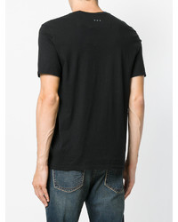 T-shirt noir John Varvatos