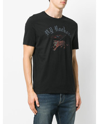 T-shirt noir John Varvatos