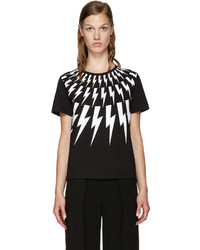 T-shirt noir Neil Barrett