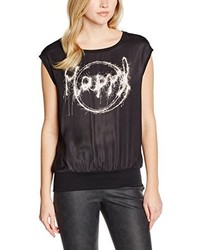 T-shirt noir Opus