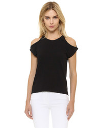 T-shirt noir Pam & Gela