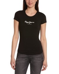 T-shirt noir Pepe Jeans