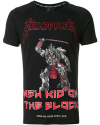 T-shirt noir Philipp Plein