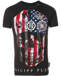 T-shirt noir Philipp Plein