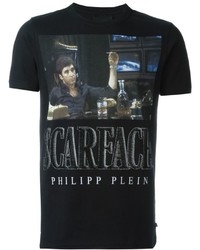 T-shirt noir Philipp Plein